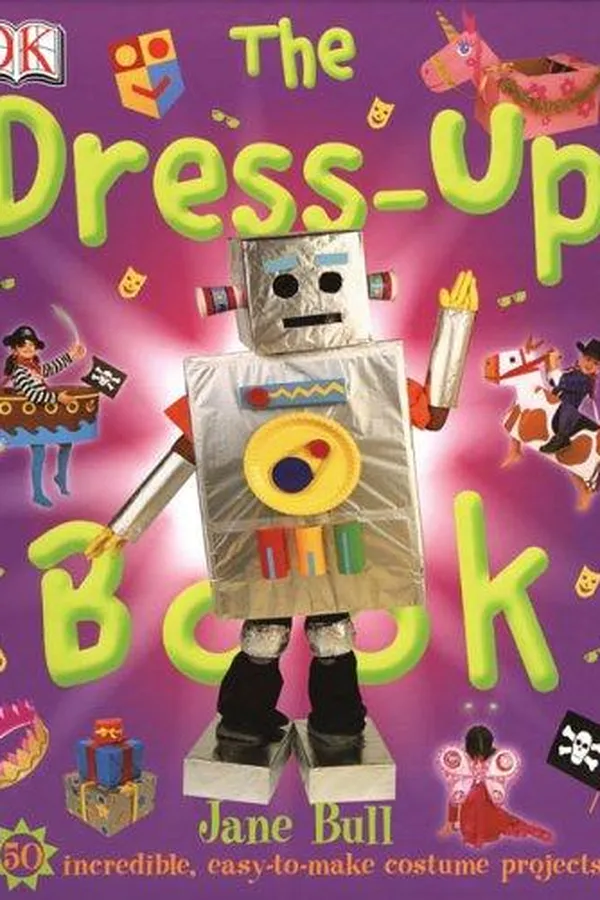 Capa de The dressing up book