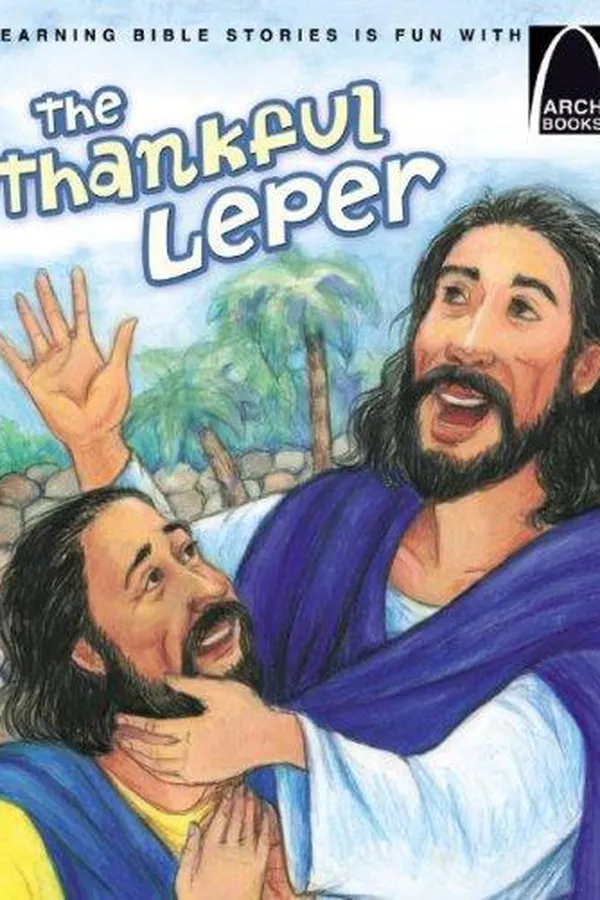 Capa de The thankful leper