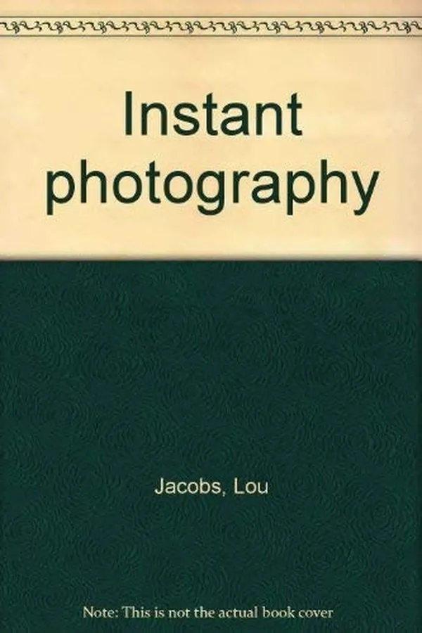 Capa de Instant photography