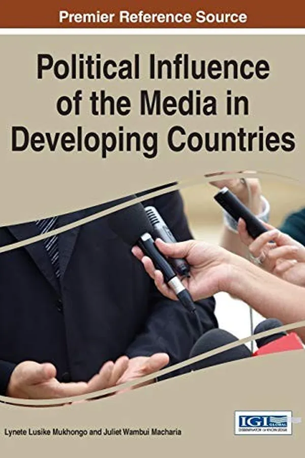 Capa de Political influence of the media in developing countries