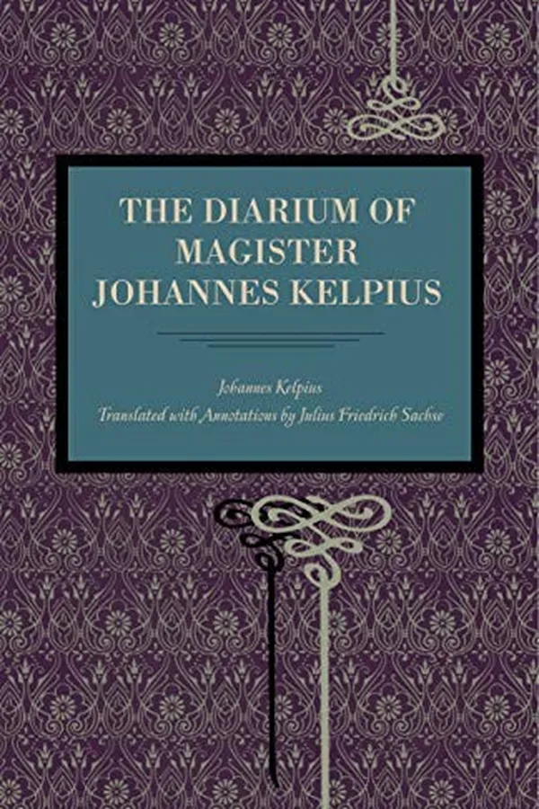 Capa de The diarium of Magister Johannes Kelpius