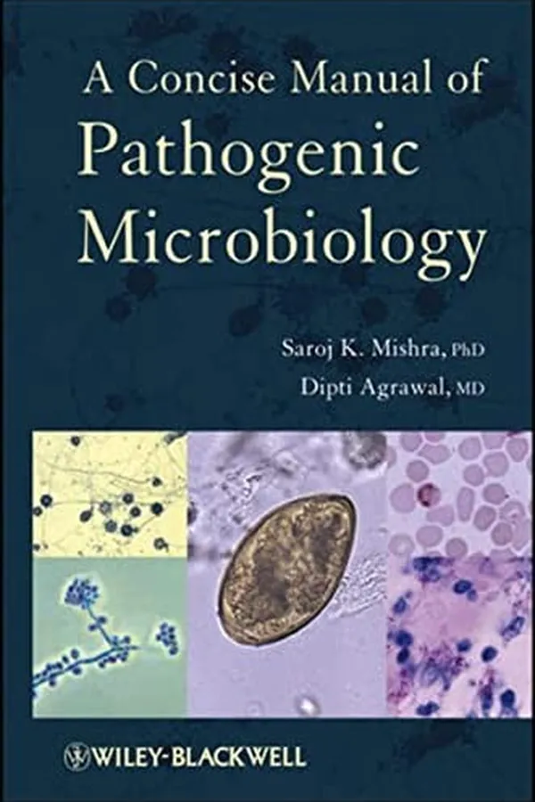 Capa de A concise manual of pathogenic microbiology
