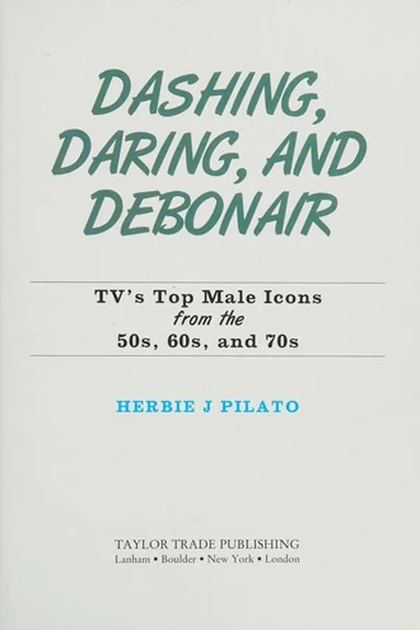 Capa de Dashing, daring, and debonair
