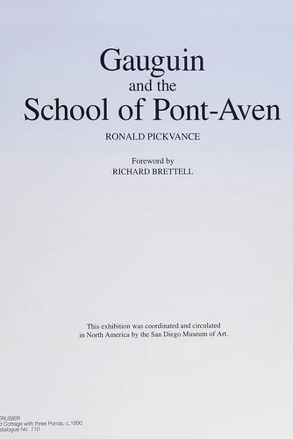 Capa de Gauguin and the School of Pont-Aven