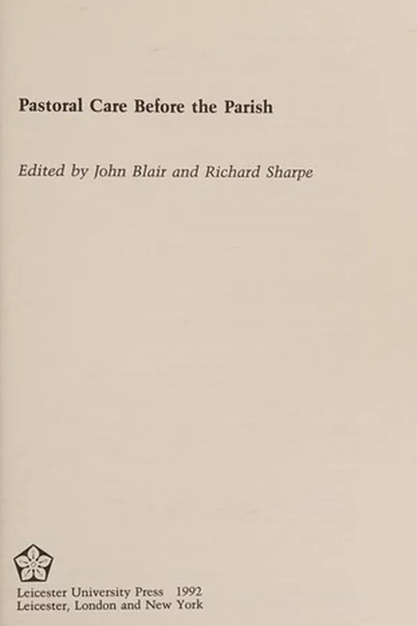 Capa de Pastoral care before the parish