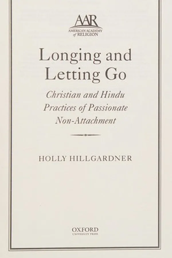 Capa de Longing and Letting Go