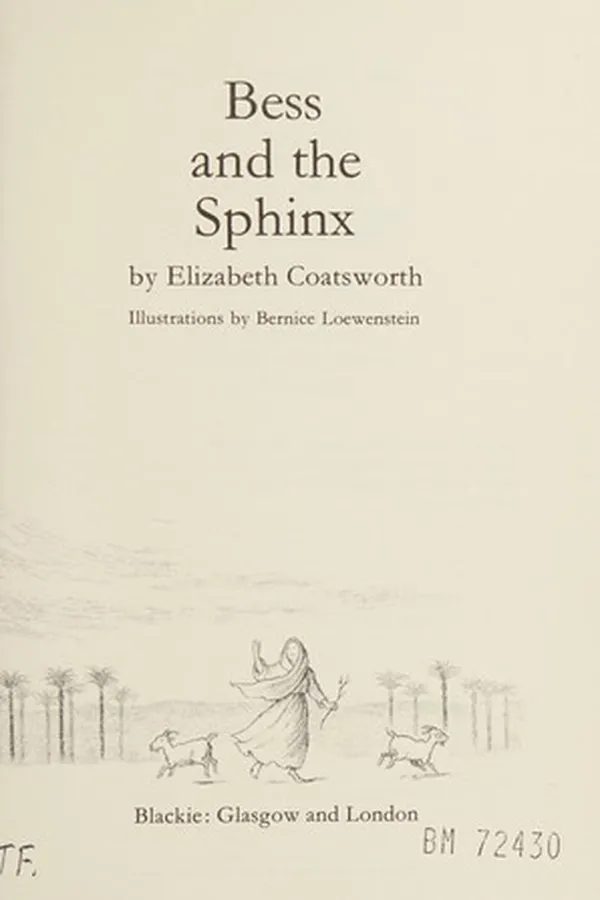 Capa de Bess and the Sphinx