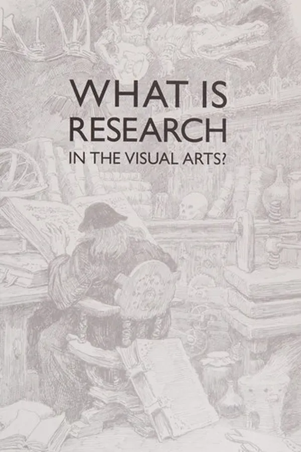 Capa de What is research in the visual arts?