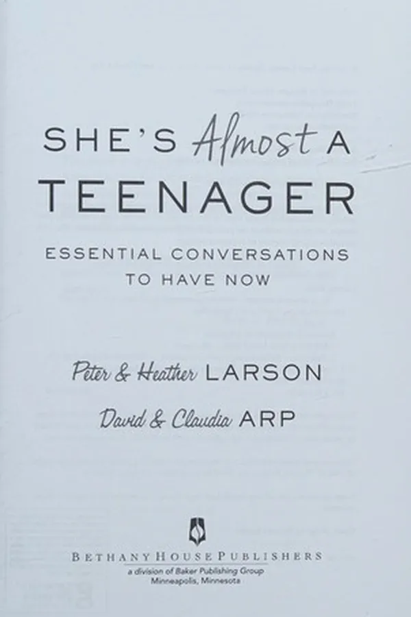 Capa de She's almost a teenager