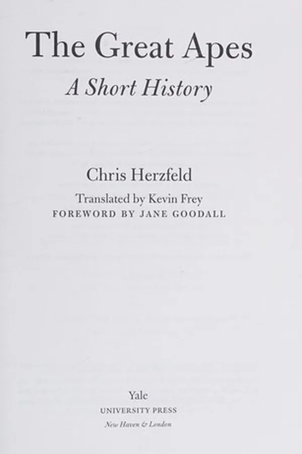 Capa de The great apes