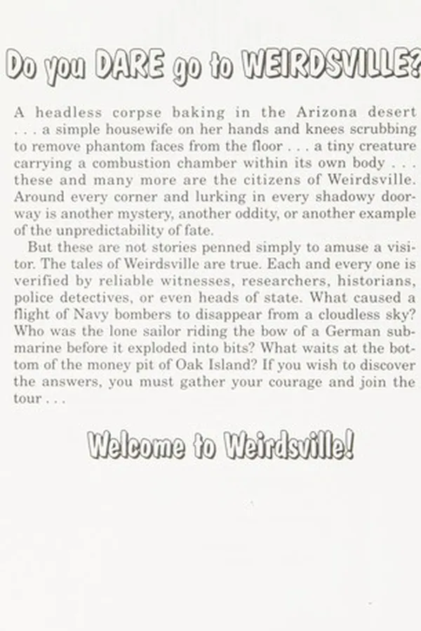 Capa de Now entering Weirdsville!