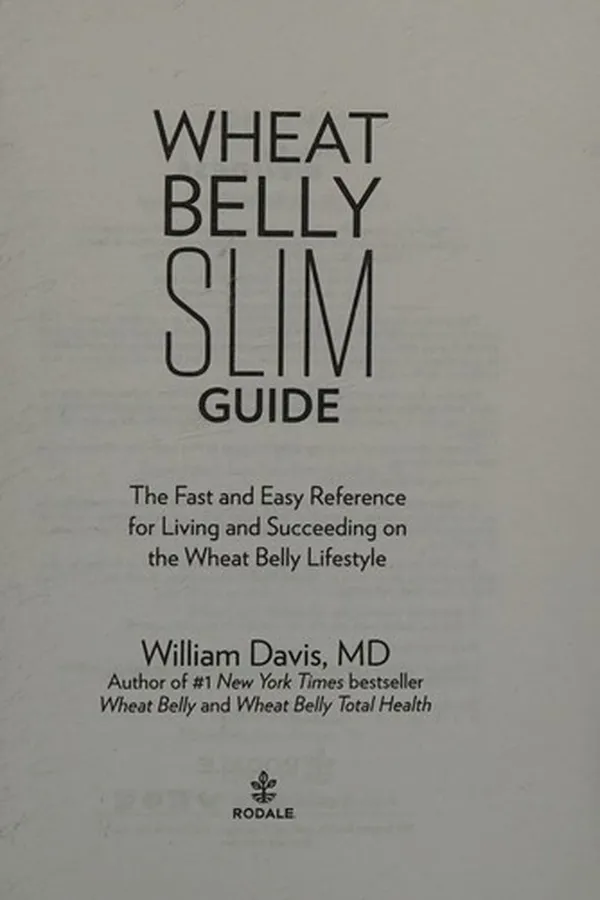 Capa de Wheat belly slim guide