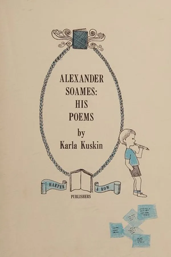 Capa de Alexander Soames: his poems