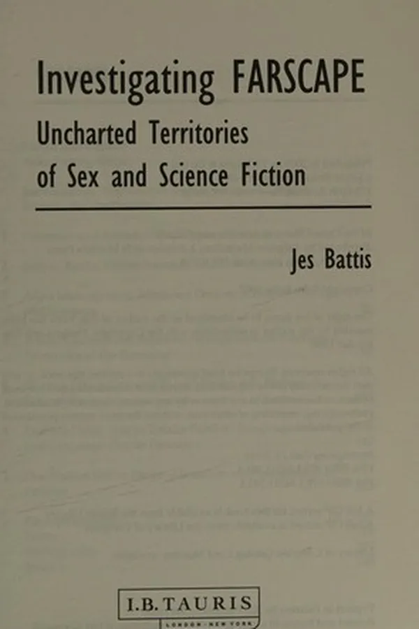 Capa de INVESTIGATING FARSCAPE: UNCHARTED TERRITORIES OF SEX AND SCIENCE FICTION