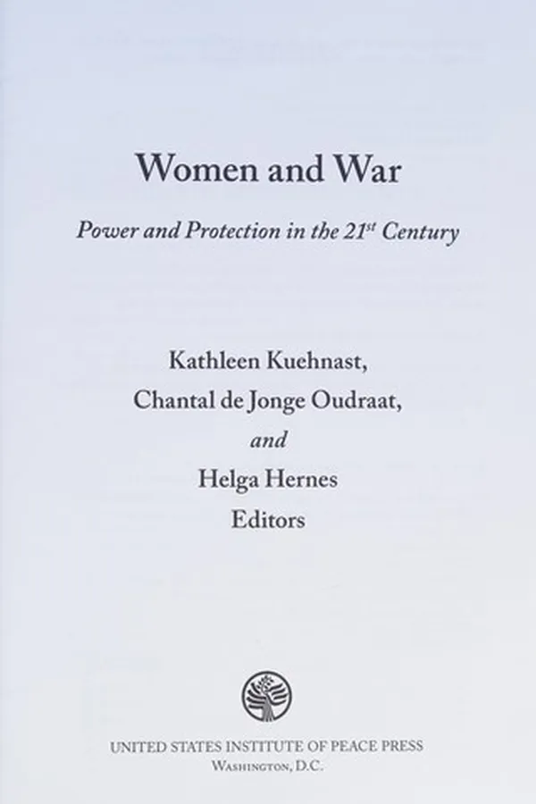 Capa de Women and war