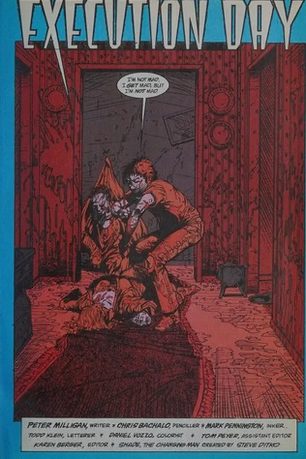 Capa de Shade, the changing man