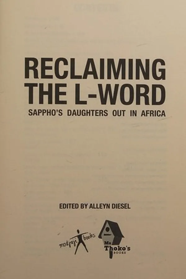 Capa de Reclaiming the L-word