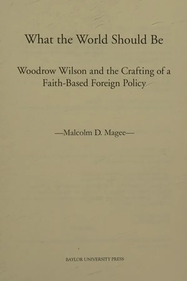 Capa de What the world should be