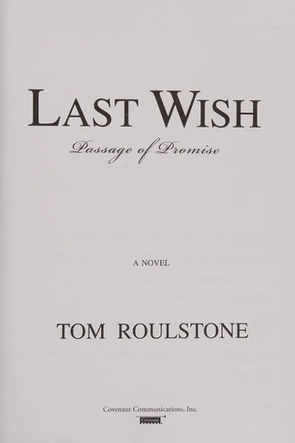 Cover of Last wish