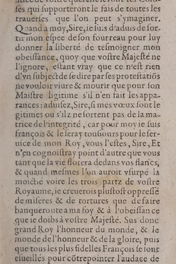 Capa de Le reueil du soldat francois au roy