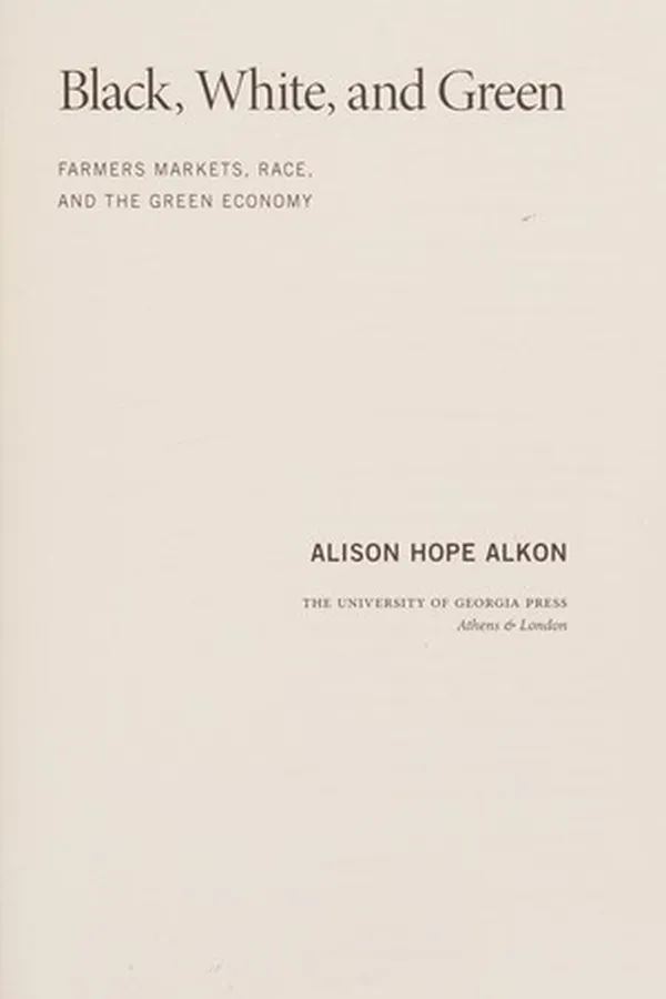 Capa de Black, white, and green