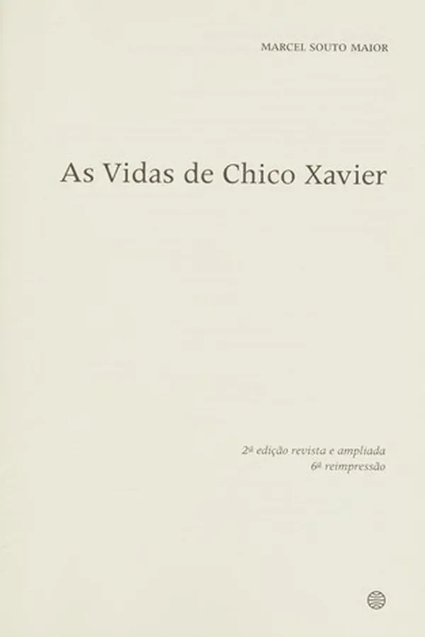 Capa de As Vidas de Chico Xavier