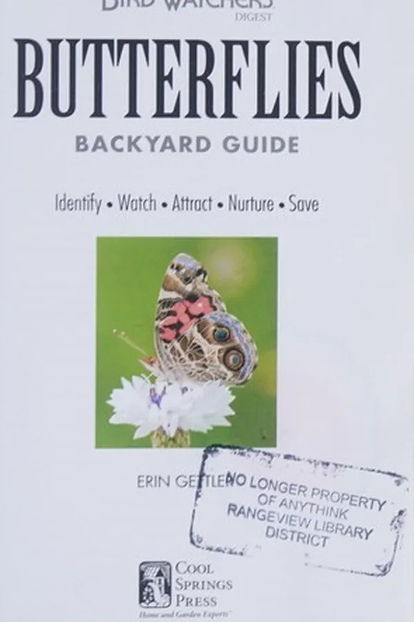 Capa de Bird watcher's digest butterflies backyard guide