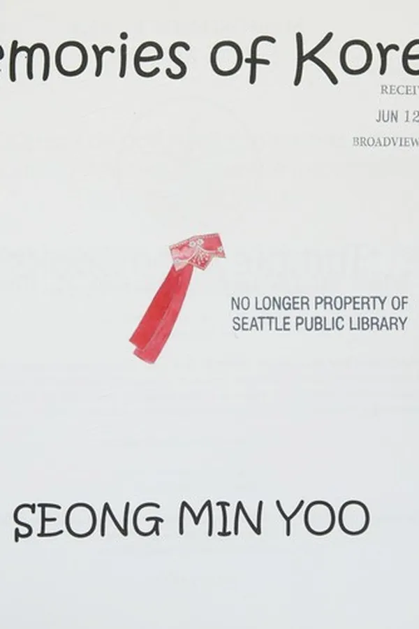 Capa de Memories of Korea