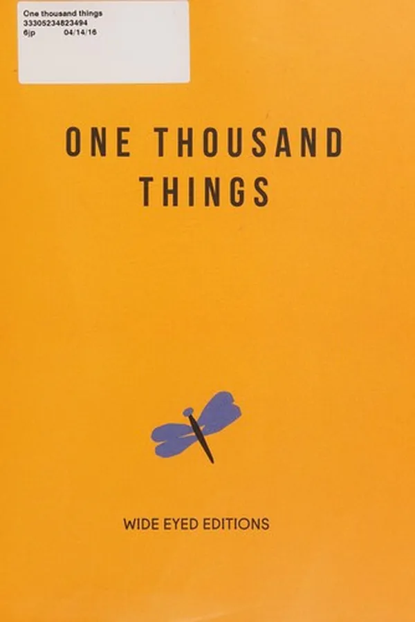 Cover of One thousand things