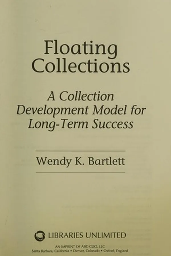 Cover of Floating collections