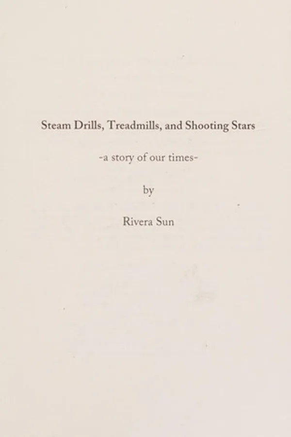 Capa de Steam drills, treadmills, and shooting stars -a story of our times