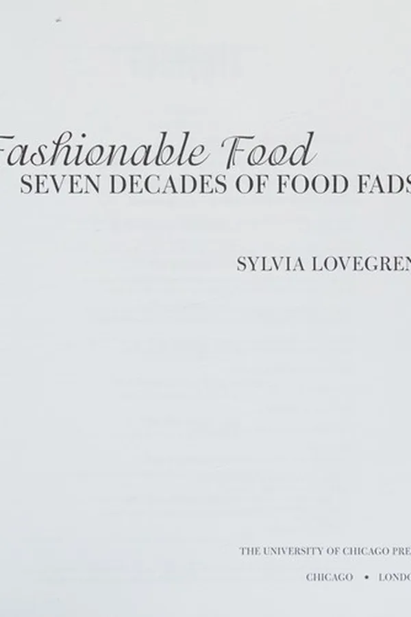 Capa de Fashionable food