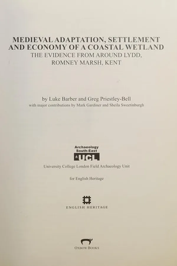 Capa de Medieval adaptation, settlement, and economy of a coastal wetland