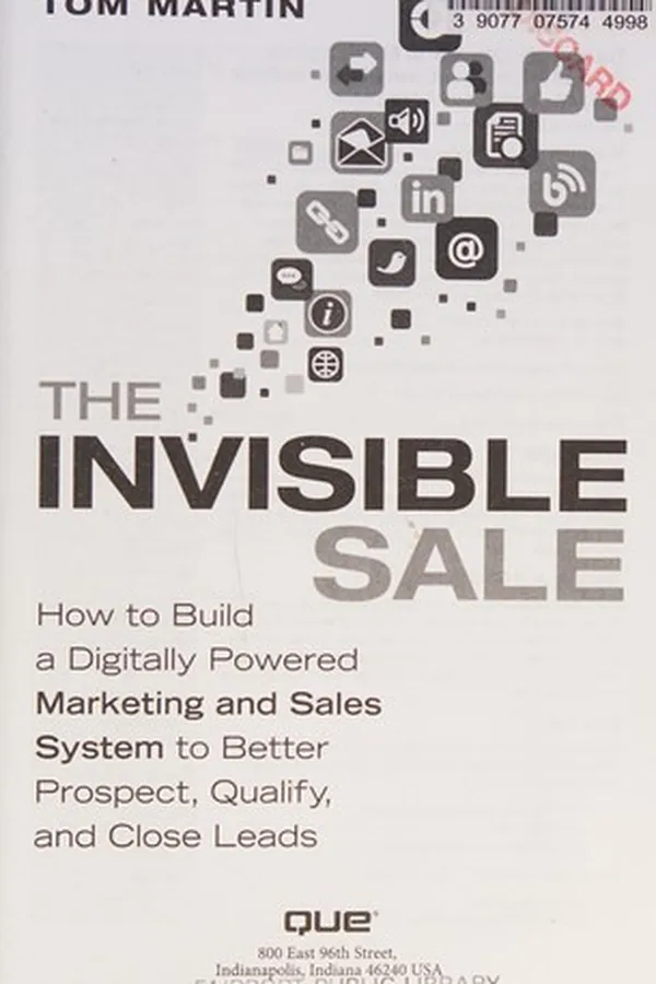 Capa de The invisible sale