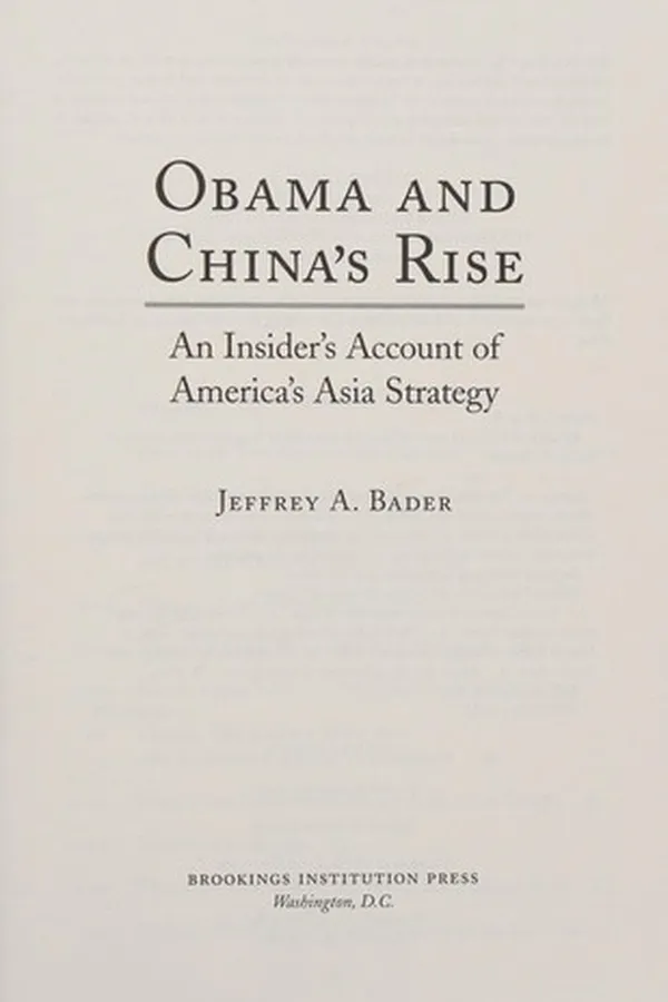 Capa de Obama and China's rise