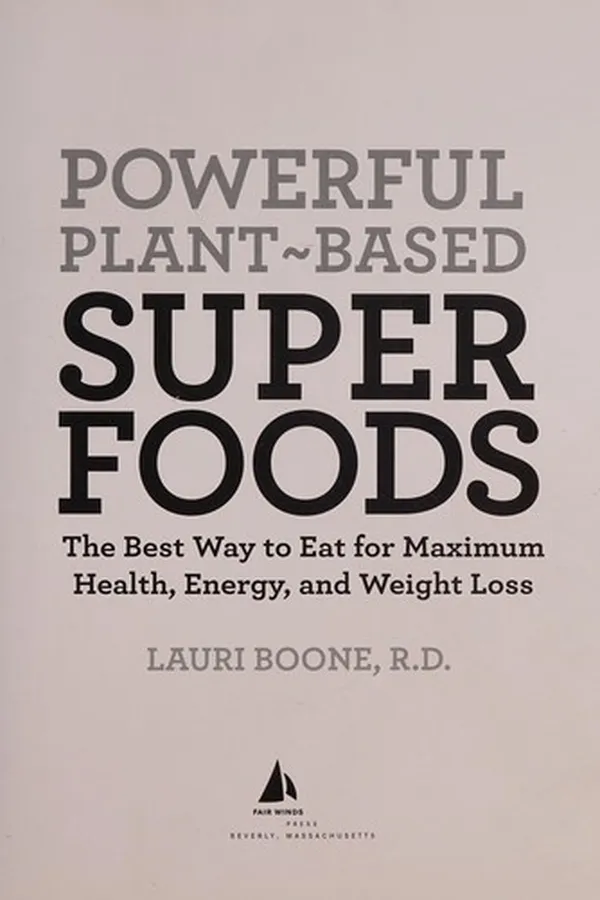 Capa de Powerful plant-based superfoods