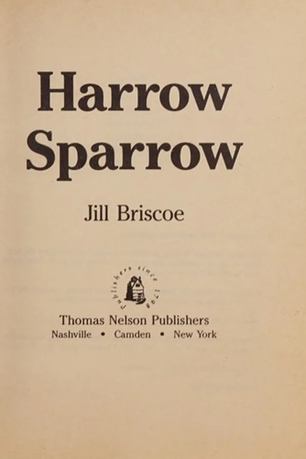 Capa de Harrow sparrow