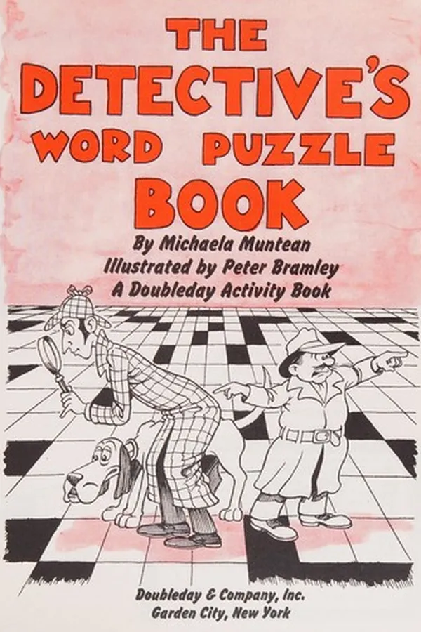 Capa de The detective's word puzzle book