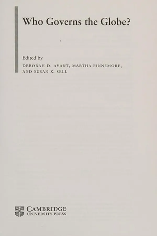 Capa de Who governs the globe?