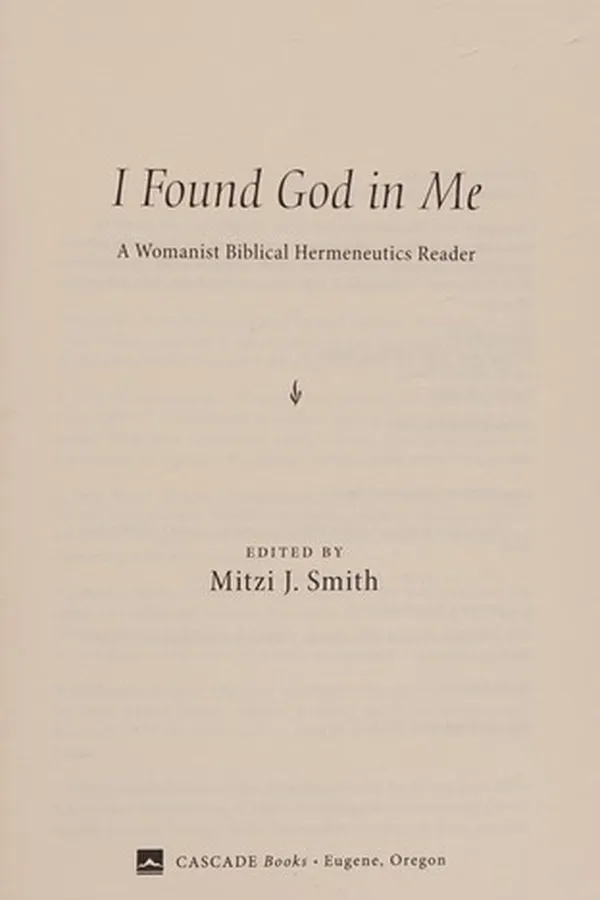 Capa de I found God in me