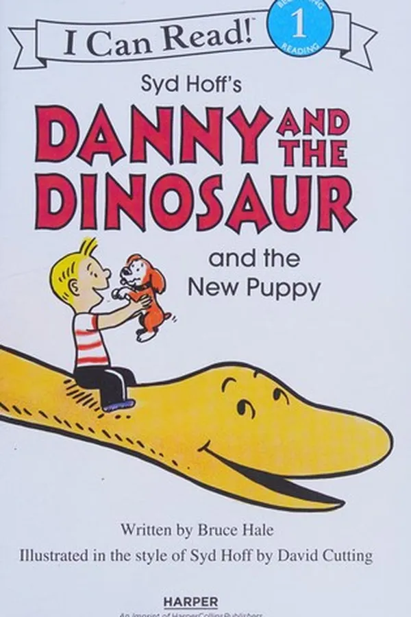 Capa de Danny and the dinosaur and the new puppy