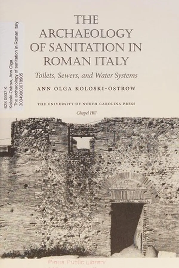 Capa de The archaeology of sanitation in Roman Italy