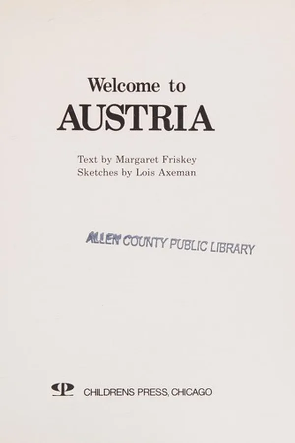 Capa de Welcome to Austria