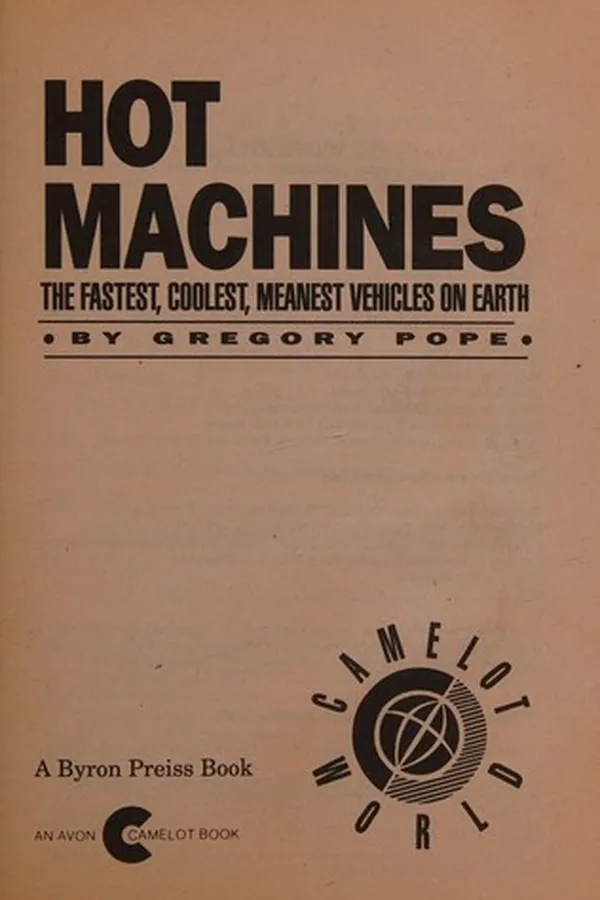 Capa de Hot machines