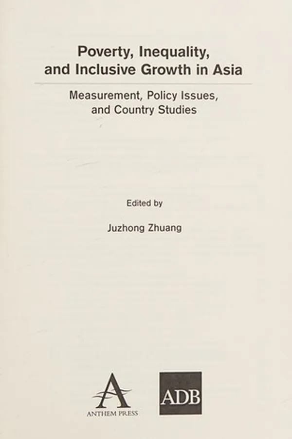 Capa de Poverty, inequality, and inclusive growth in Asia