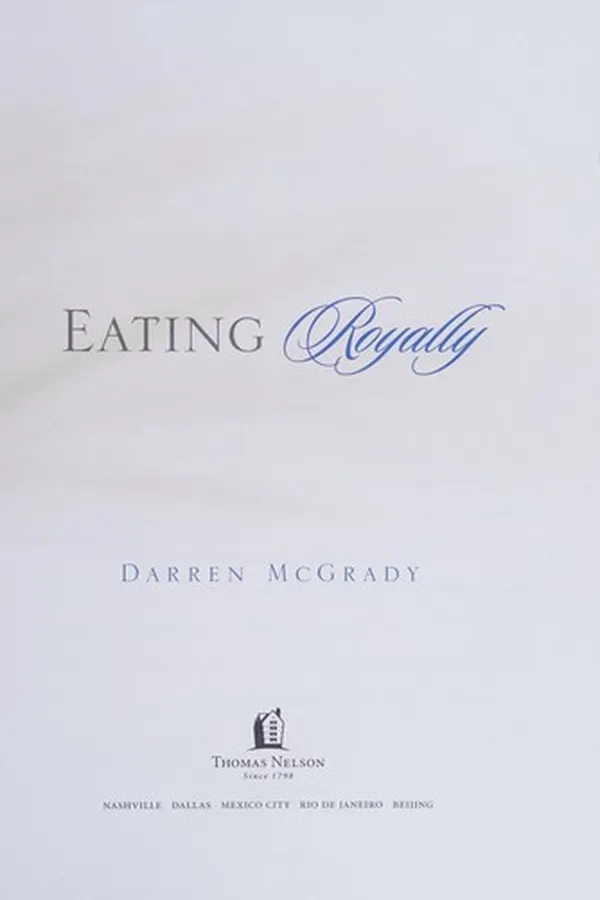 Capa de Eating royally