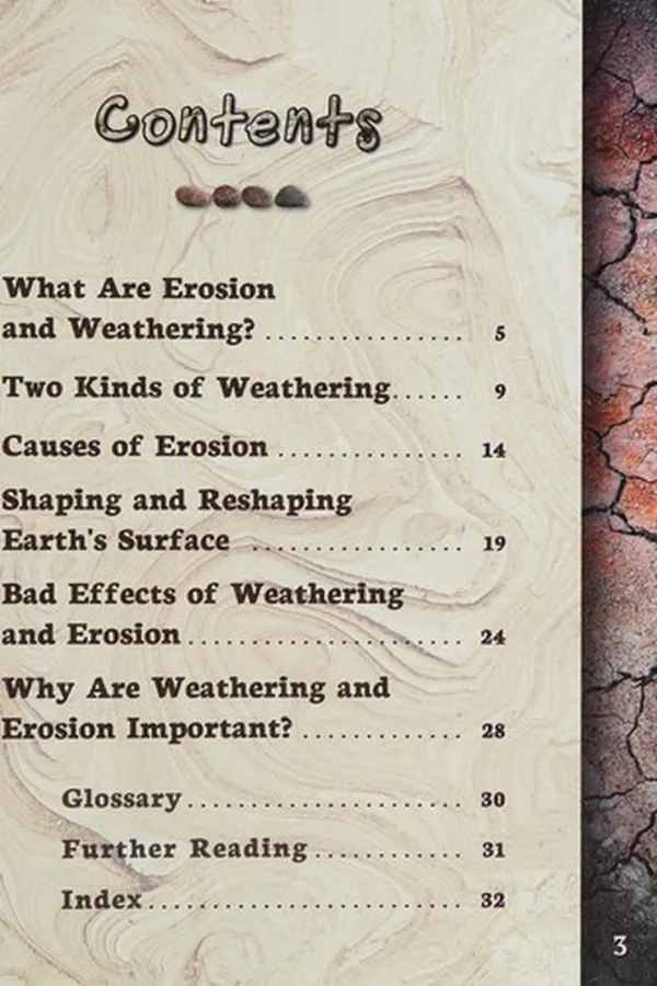 Cover of A look at erosion and weathering
