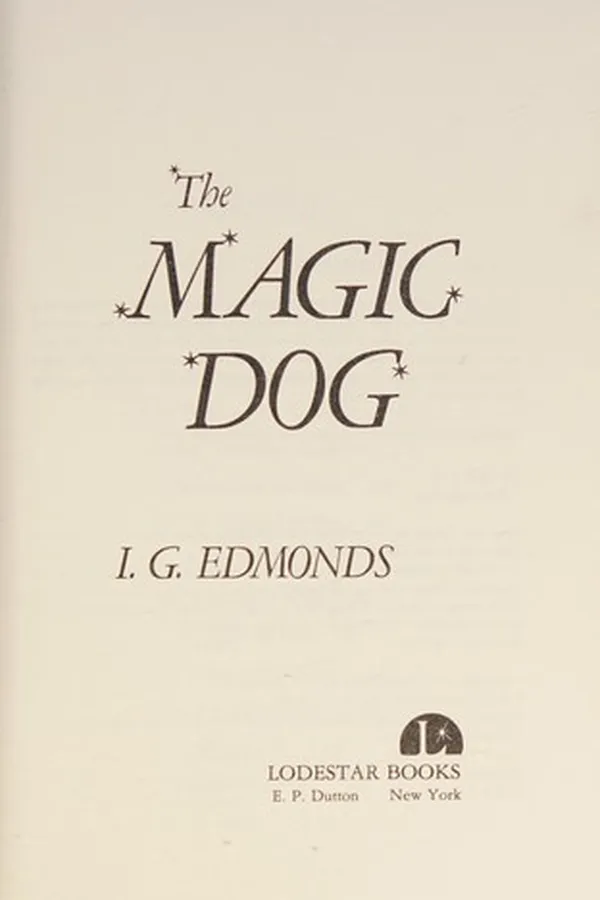 Capa de The magic dog