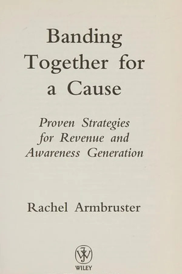 Capa de Banding together for a cause