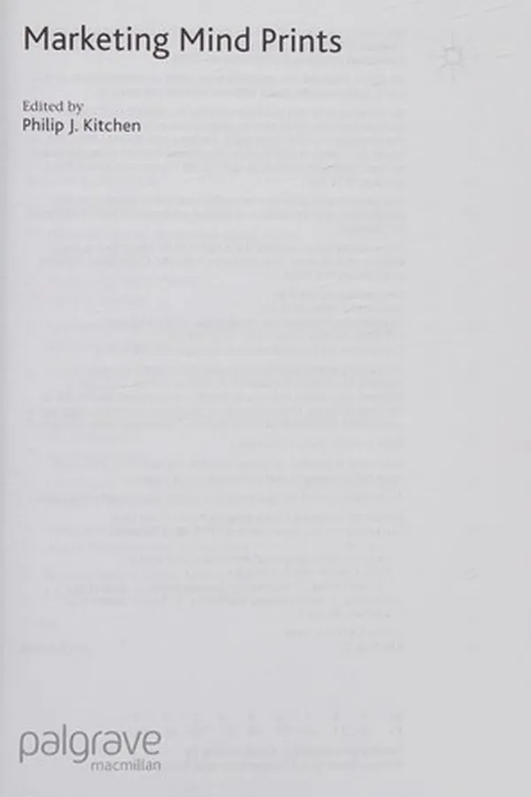 Capa de Marketing mind prints